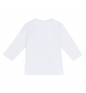 White Grey HUGO BOSS T-shirt with long sleeves