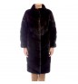 Black Nafa  BRASCHI Fur coat