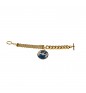 French Blue Gold  Bracelet
