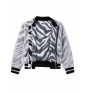 Z16126 White Black KARL LAGERFELD Jacket