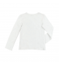 White KARL LAGERFELD T-shirt with long sleeves