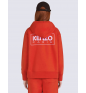 With Kenzo Paris Logo Oversize Medium Red Kenzo Sport hoody
