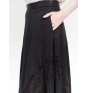 Maxi Total Black LORENA ANTONIAZZI Skirt