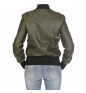 Olive MOOSE KNUCKLES Leather jacket