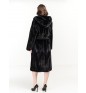Mink Black Glama NELLO SANTI Fur coat