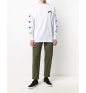 White PAUL AND SHARK T-shirt with long sleeves