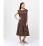Dark Brown PESERICO Dress