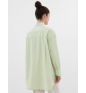 Oversized With Embroidered Punto Luce Detail Geen PESERICO Blouse
