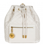 White Tribute Gold VERSACE Backpack