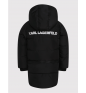 Adjustable 2-In-1 Puffer Black KARL LAGERFELD Jacket