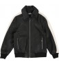 Black KARL LAGERFELD Leather jacket