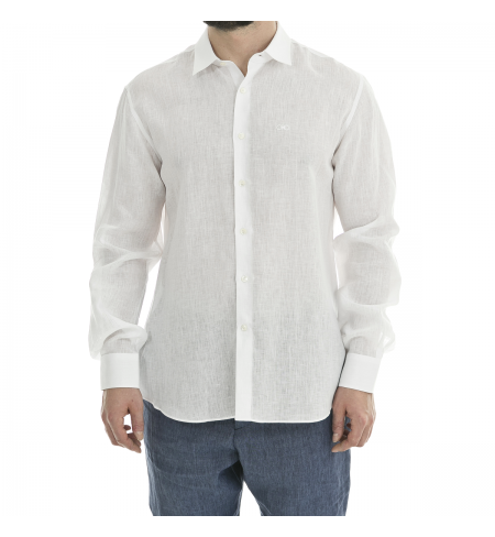 Рубашка SALVATORE FERRAGAMO White