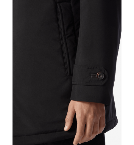 Куртка CORNELIANI Caban With Detachable Vest Black