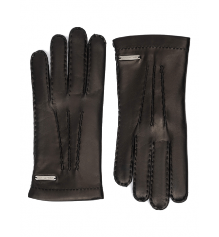 Перчатки CORNELIANI Nappa Leather Black