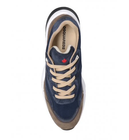 Спортивная обувь DSQUARED2 Free Sneaker Blue Beige