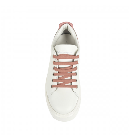 Спортивная обувь SALVATORE FERRAGAMO White Pink