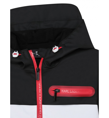 Куртка KARL LAGERFELD Z26088 White Black