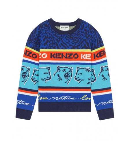 Джемпер Kenzo K25723 Blue