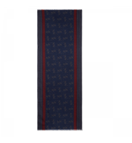 Шарф CANALI Navy