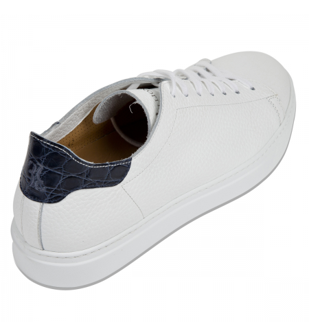 Спортивная обувь CANALI 0114 White Dark Blue