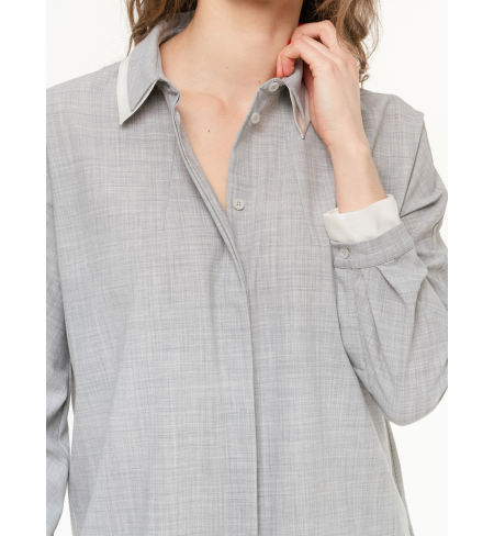Блузка LORENA ANTONIAZZI Medium Grey