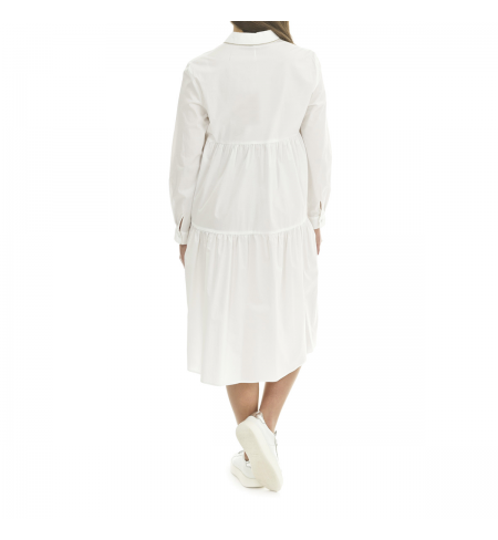 Платье PESERICO White