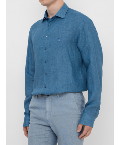 Рубашка ETRO Linen Blue