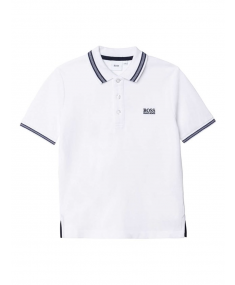 Рубашка поло HUGO BOSS Embroidered Logo White