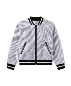 Куртка KARL LAGERFELD Z16126 White Black