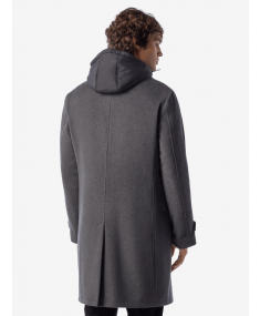 Пальто CORNELIANI Extra-Fine Wool Beaver Grey Melange