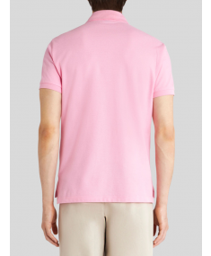 Рубашка поло ETRO Embroidered Pegaso Pink