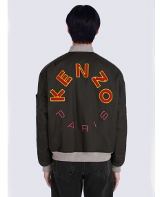 Куртка KENZO 'Varsity' Bomber With Logo-Patch Black