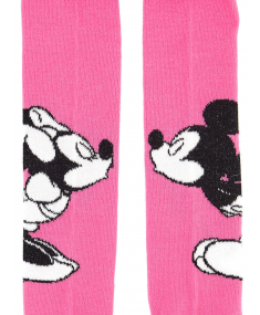 Колготки MONNALISA Minnie And Mickey Mouse Caldo Cotone Sachet Pink
