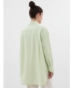 Блузка PESERICO Oversized With Embroidered Punto Luce Detail Geen