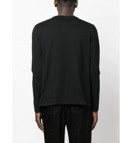 Krekls ar garām piedurknēm ETRO Paisley Print Long-Sleeved Black