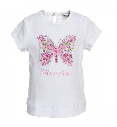 T-krekls MONNALISA Bianco 