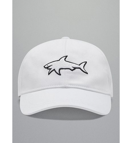 Beisbola cepure PAUL AND SHARK 3D Embroidered Shark White