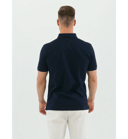 Polo krekls CORNELIANI 91G511- 3125018- 001 Navy Blue