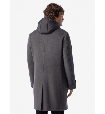 Mētelis CORNELIANI Extra-Fine Wool Beaver Grey Melange