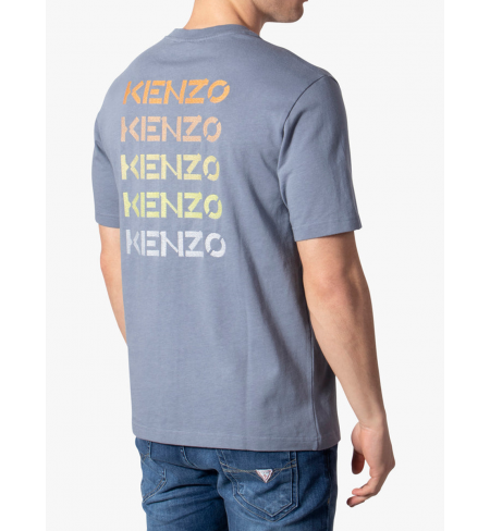 T-krekls Kenzo Logo Relax Glacier