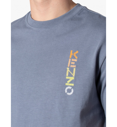 T-krekls Kenzo Logo Relax Glacier