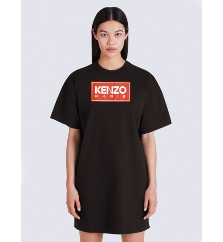 Kleita Kenzo Logo-Print  Black