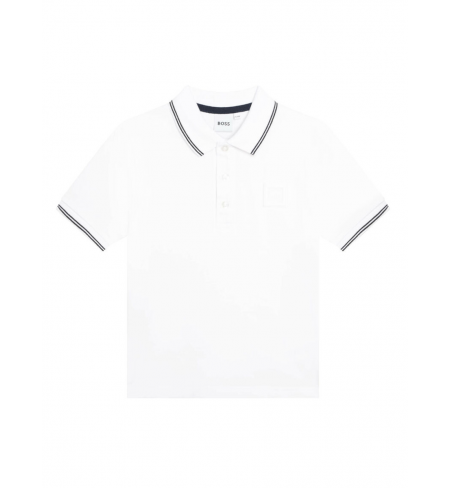 Polo krekls HUGO BOSS J25N50 White