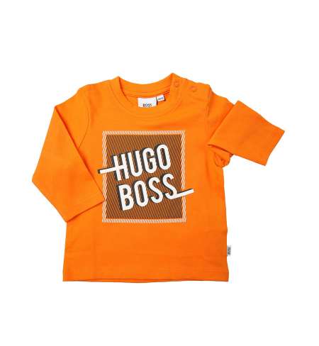 Krekls ar garām piedurknēm HUGO BOSS Orange