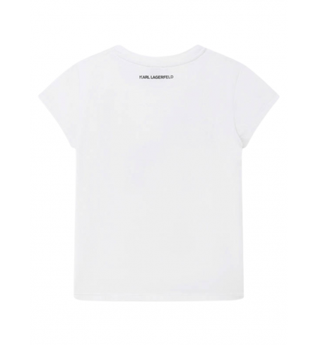 T-krekls KARL LAGERFELD Z15354 White