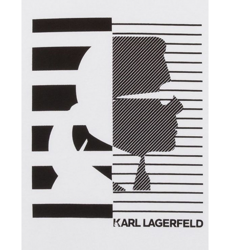 T-krekls KARL LAGERFELD Z25342 White