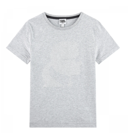 T-krekls KARL LAGERFELD Chine Grey