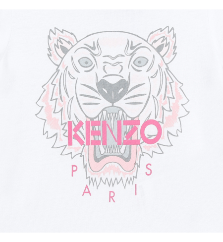 T-krekls Kenzo Tiger Blanc