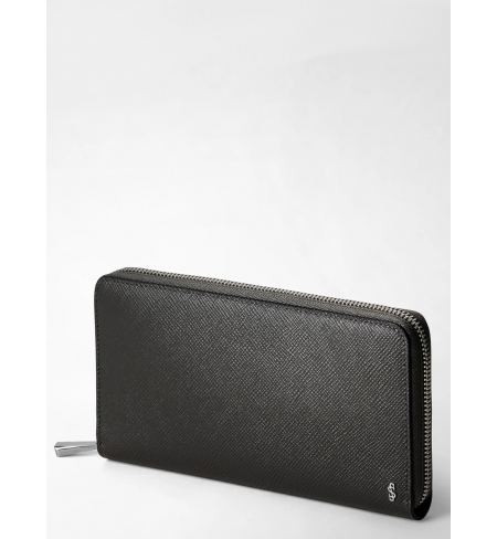 Maks SERAPIAN Zipped Wallet Evolution Anthracite