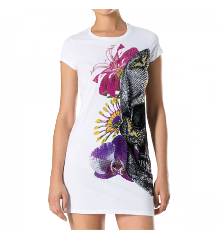 T-krekls DSQUARED2 Butterfly And Flowers